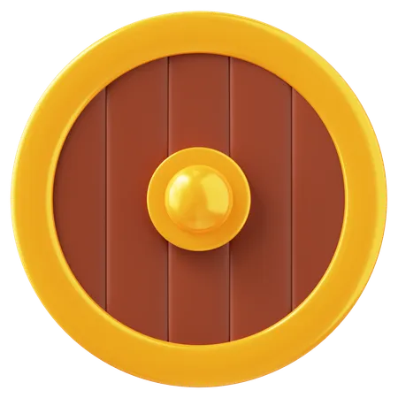 シールド  3D Icon