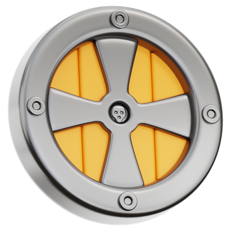 シールド  3D Icon