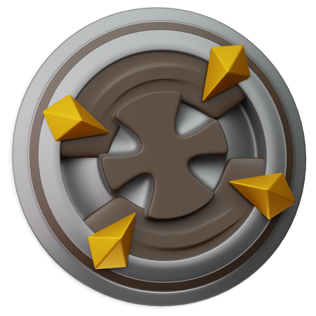 シールド  3D Icon