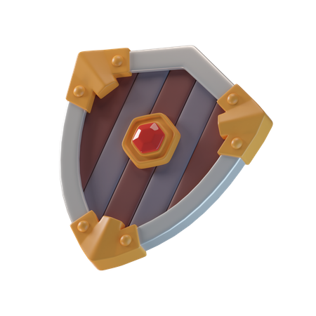 Shield 3D Illustration
