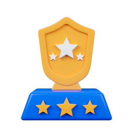 Shield Award  3D Icon