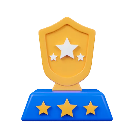 Shield Award  3D Icon