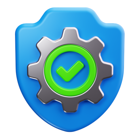 Shield Feature  3D Icon