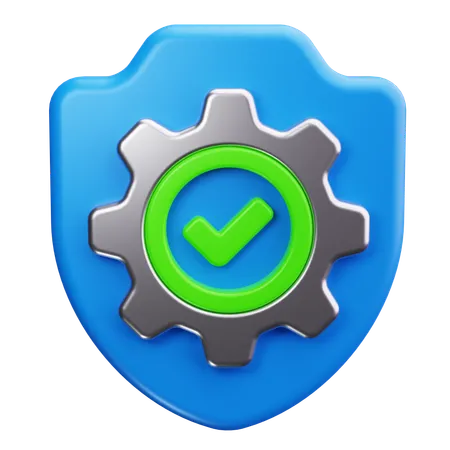 Shield Feature  3D Icon