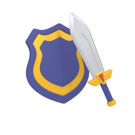 Shield Game  3D Icon