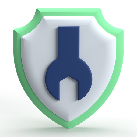 Shield Maintenance  3D Icon