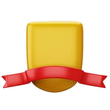 Shield Medal  3D Icon