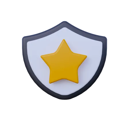 Shield Protect  3D Icon