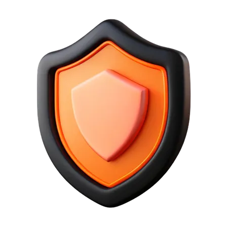 Shield Protection  3D Icon