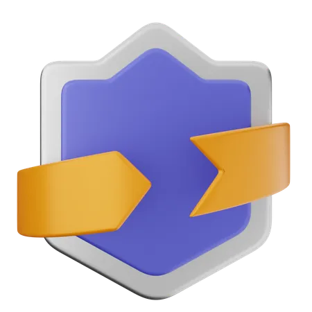 Shield Protection  3D Icon