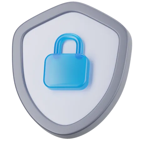 Shield Protection  3D Icon