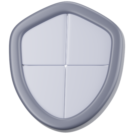 Shield Protection  3D Icon