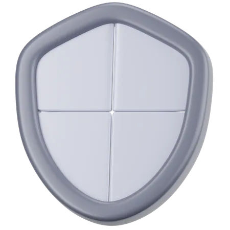 Shield Protection  3D Icon