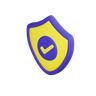 3d safe to visit logo