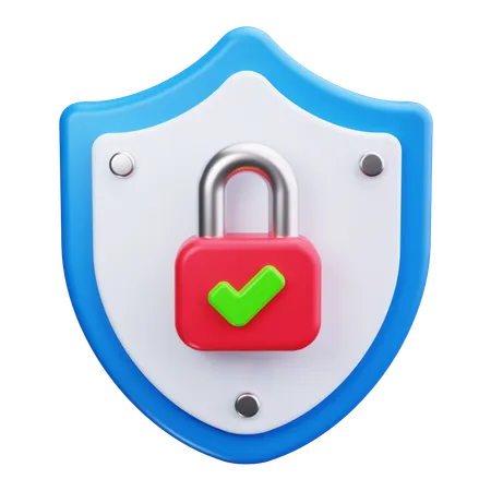 Shield Security  3D Icon