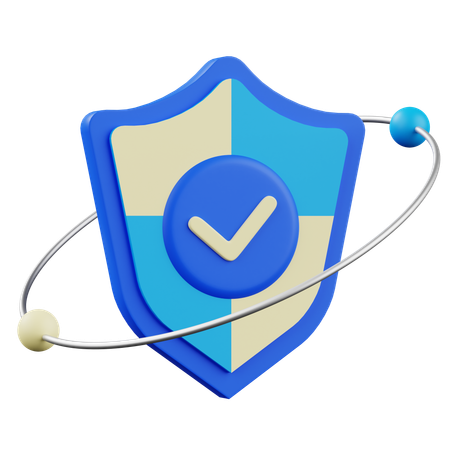 Shield Security  3D Icon