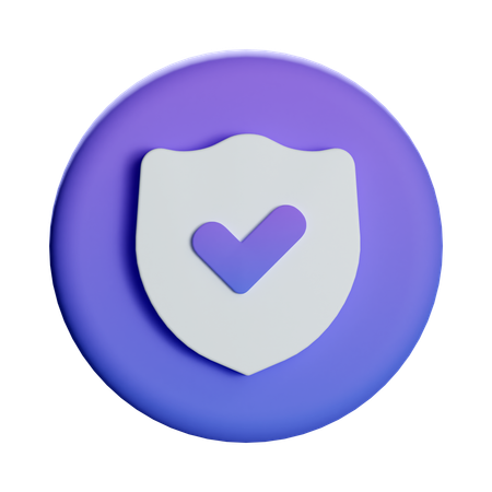 Shield Security  3D Icon