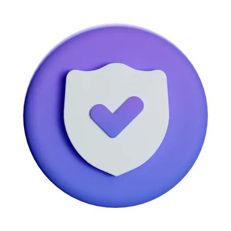 Shield Security  3D Icon
