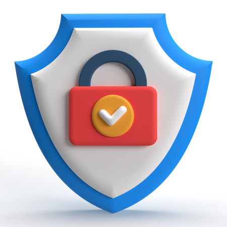 Shield Security  3D Icon