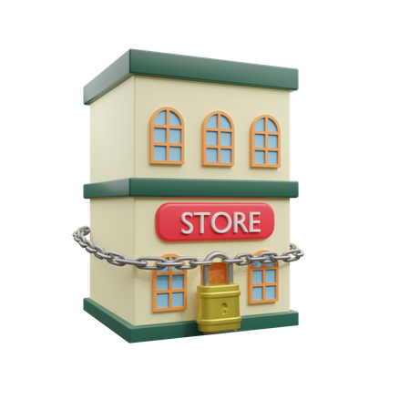 Shield Store  3D Icon