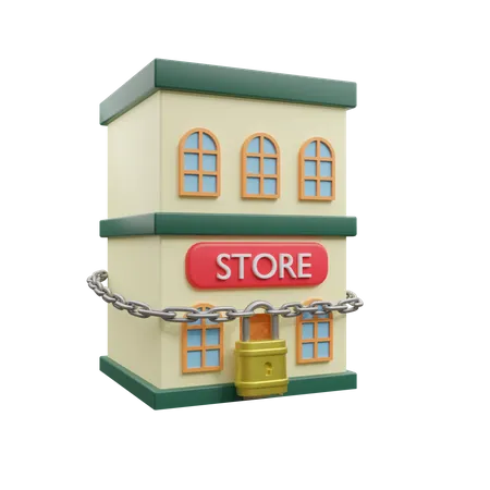 Shield Store  3D Icon