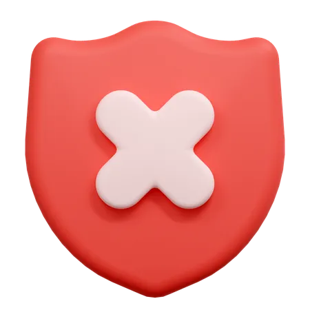 Shield Verification 3D Icon