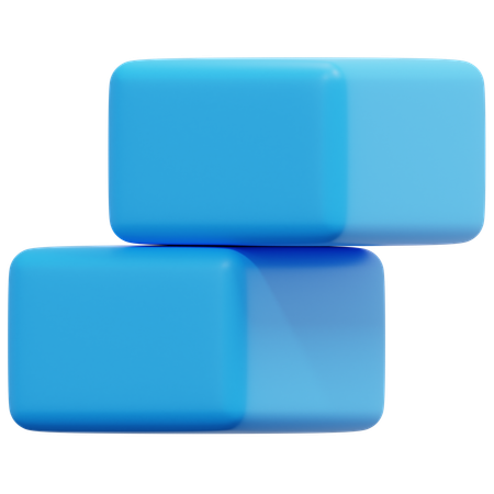 Shift Abstract Shape  3D Icon