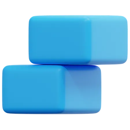Shift Abstract Shape  3D Icon