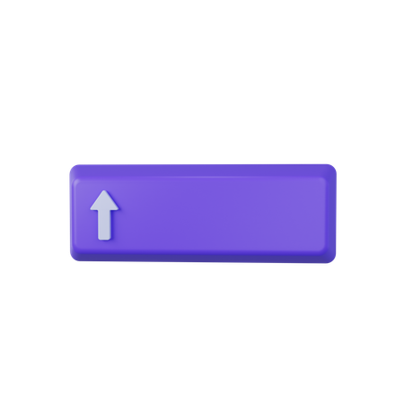 Shift Key  3D Icon