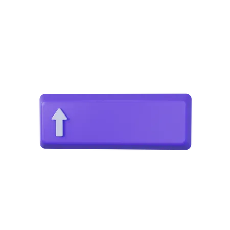 Shift Key  3D Icon