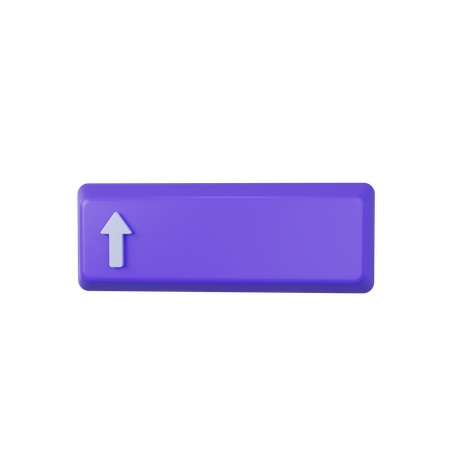Shift Key  3D Icon