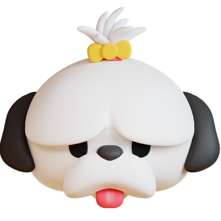 Shih-tzu  3D Icon