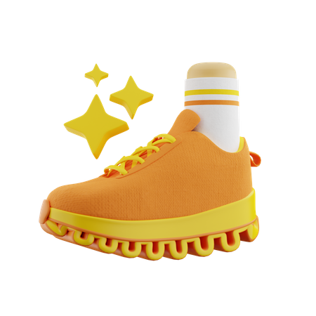 Shine Shoes  3D Icon
