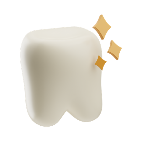 Shine Teeth  3D Icon