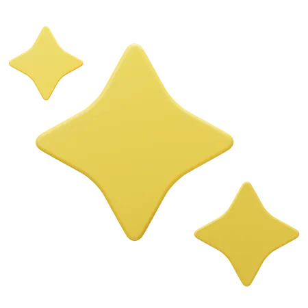 Shining Star  3D Icon