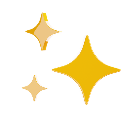 Shining Star  3D Icon