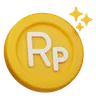 Shiny Rupiah Coin