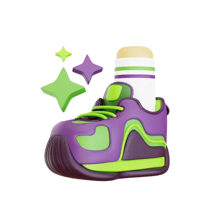 Shiny Shoes  3D Icon