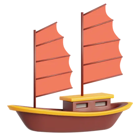 Ship  3D Icon