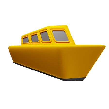 Ship  3D Icon