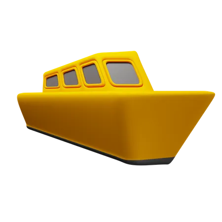 Ship  3D Icon