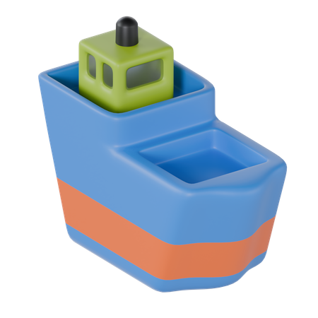 Ship  3D Icon