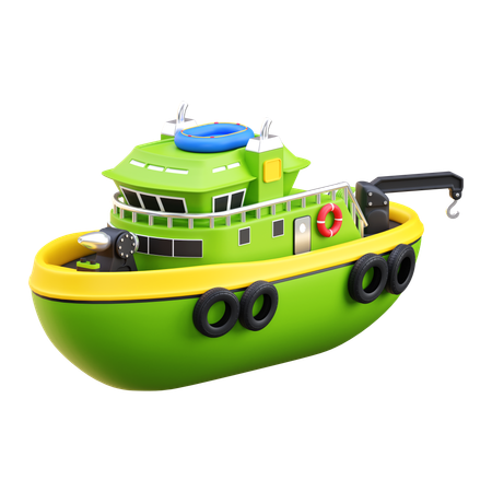 Ship  3D Icon