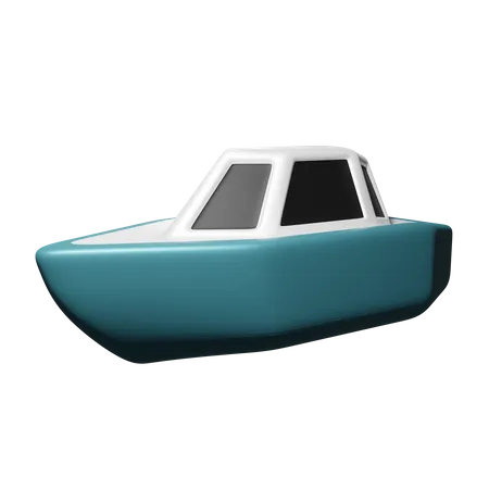 Ship  3D Icon