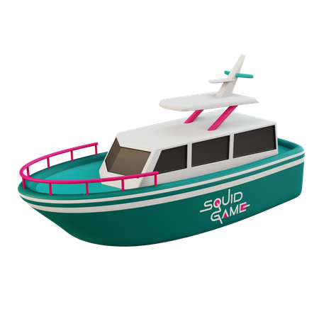 Ship  3D Icon