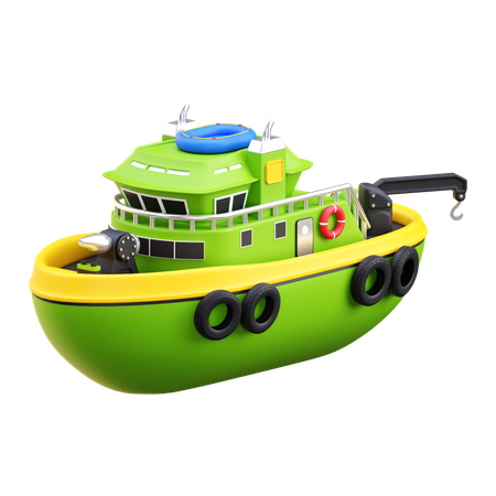 Ship  3D Icon