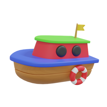 Ship 3D Icon