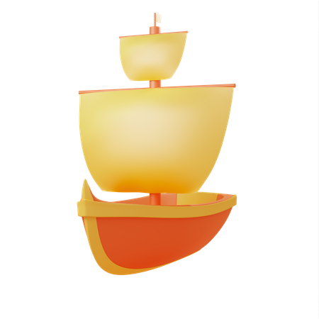 Ship 3D Icon
