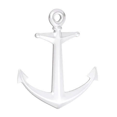 Ship Anchor  3D Icon