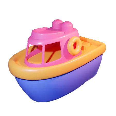 Ship Boat Toys 3 D Icon 3D Icon